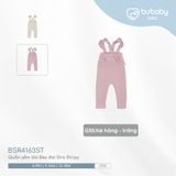 Quần yếm dài Bèo đai Siro Stripy Bubaby