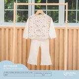 Bộ dài tay cổ tròn túi bèo Bubaby BCT110408.03YH32