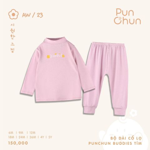 Bộ dài tay cổ lọ Punchun