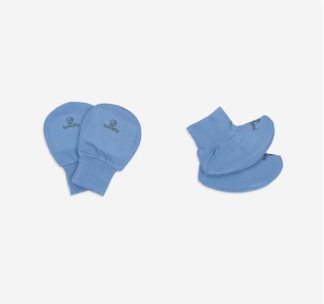 Bao tay bao chân Pure cotton Bubaby