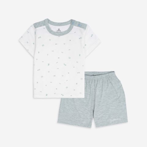 Promo Bộ ngắn tay cài vai Bambus Signature Bubaby