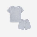 Promo Bộ ngắn tay cổ chồm Siro 130500 Bubaby