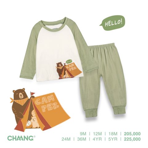Bộ dài tay Chaang Raglan
