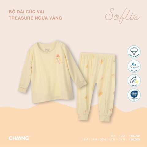 Bộ dài tay cúc vai Treasure Chaang