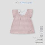Váy dài màu tím hồng thêu trang trí Nous NE3S25-DR1-F01-PP-6M