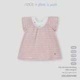 Váy dài màu tím hồng thêu trang trí Nous NE3S25-DR1-F01-PP-6M