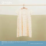 Váy ngắn tay xòe tầng bé gái Bambus Bubaby BBB5329BG.03YH61