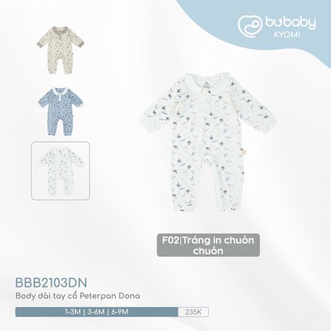 Body dài tay cổ Peterpan Dona 2103DN Bubaby