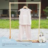 Bộ gile cổ tròn, quần dài Bubaby BCT190400.03YA52