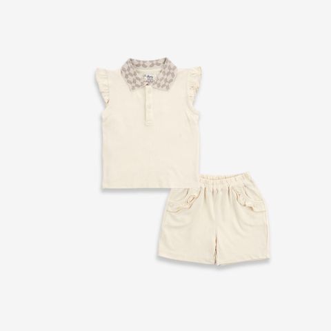 Promo Bộ bèo tay cổ Polo Ponie 130309 Bubaby