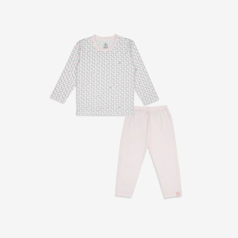 Bộ dài tay cài vai Bambus Iconic 1 Bubaby