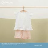 Bộ ngắn tay cài sau, bèo gấu Bamco Bubaby BBC131000.03Y55B