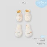 Set BTBC màu trắng hồng in họa tiết Nous NB1W24-AM1-U08-OM-FS