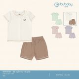 Bộ ngắn tay cài giữa Bubaby BSR130204.06MB34