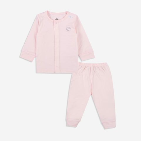 Bộ dài tay cài giữa Bambus Bubaby