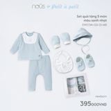 Set quà tặng 5 món màu xanh nhạt Nous