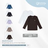 Áo giữ nhiệt dài tay cổ tròn Set 2 Molist 3104S2 Bubaby