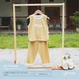 Bộ gile cổ tròn, quần dài Bubaby BCT190400.03YA52