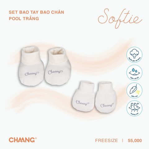 Bao tay bao chân Chaang - mèo cam - Freesize
