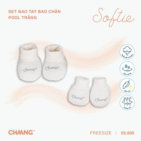 Bao tay bao chân Chaang - mèo cam - Freesize
