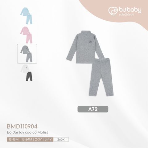 Bộ dài tay cao cổ Molist 904 Bubaby