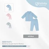 Bộ dài tay cài giữa Pyjamas Bambus 1102PJ Bubaby