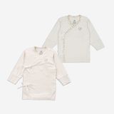 Áo dài tay buộc dây chéo Bambus Iconic 1 Bubaby