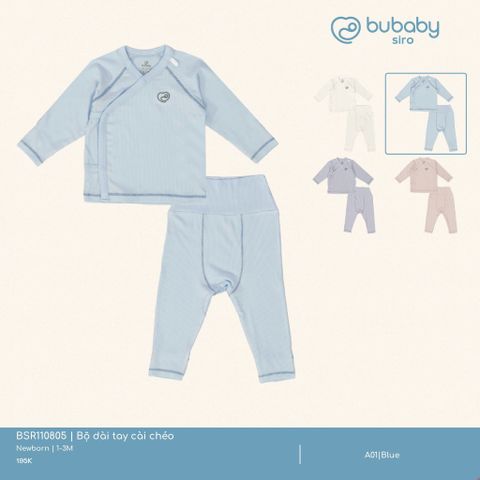 Bộ dài tay cài chéo Bubaby BSR110805.0NBA01