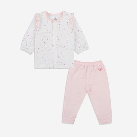 Bộ dài tay cài giữa Bambus Harmony Bubaby