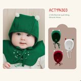 Mũ Bonnet quả bông Miracle Xmas Bubaby ACT194303.M12A49