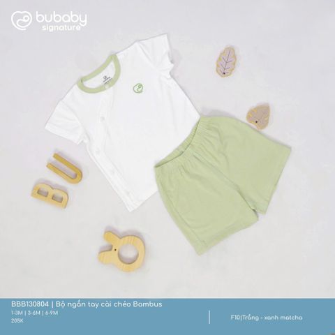 Bộ ngắn tay cài chéo Bambus Bubaby BBB130804.06MF10