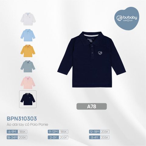 Promo Áo dài tay Ponie 8935296542441 Bubaby
