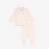 Bộ dài tay cài chéo Bambus Iconic 1 Bubaby