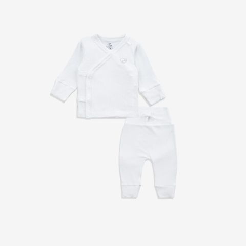 Bộ dài tay cài chéo Siro Bubaby