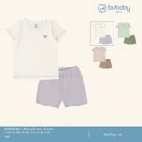 Bộ ngắn tay cổ tròn Bubaby BSR130404.03Y35A