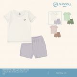 Bộ ngắn tay cổ tròn Bubaby BSR130404.03Y35A