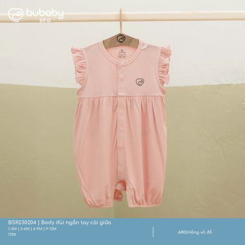 Body đùi ngắn tay cài giữa Bubaby BSR230204.06MA10