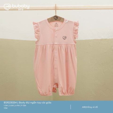 Body đùi ngắn tay cài giữa Bubaby BSR230204.06MA10