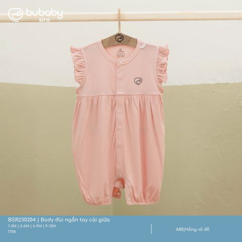 Body đùi ngắn tay cài giữa Bubaby BSR230204.06MA10