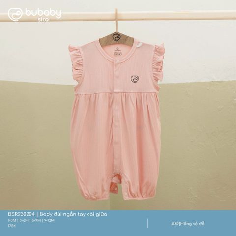 Body đùi ngắn tay cài giữa Bubaby BSR230204.06MA10