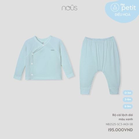 Bộ cài lệch dài màu xanh Nous NB2S25-SC3-M01-SB-0M