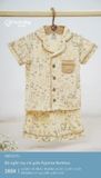 Bộ ngắn tay cài giữa Pyjamas Bambus Bubaby BBB1302PJ.03YK52