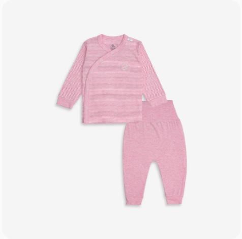 Bộ dài tay cài chéo Joyful Siro Bubaby