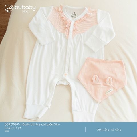 Body dài tay cài giữa Siro Bubaby BSR210203.0NB70A