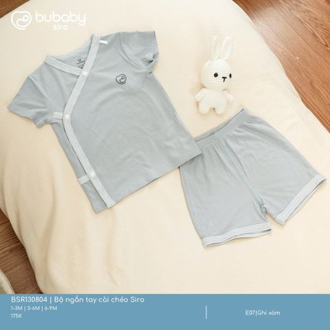 Bộ ngắn tay cài chéo Siro Bubaby BSR130804.06MA12