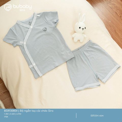 Bộ ngắn tay cài chéo Siro Bubaby BSR130804.06MA12