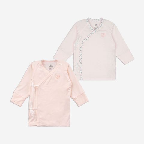 Áo dài tay buộc dây chéo Bambus Iconic 1 Bubaby