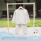 Bộ dài tay cổ tròn, túi ốp Bubaby BCT110402.18MH21