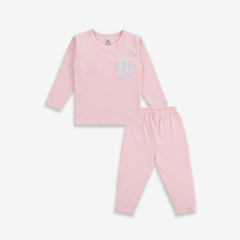Bộ dài tay Bubaby cổ tròn Iconic 1