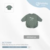Body chip dài tay cài vai Pure Cotton Dona Bubaby BCT210101.M13A53